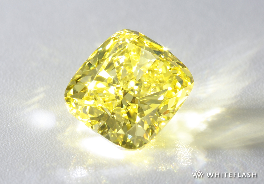 3 carat fancy yellow diamond