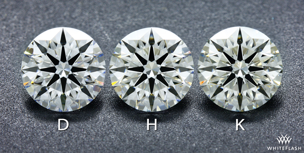 One Carat AGS Certified Ideal Cut Diamonds Face Up