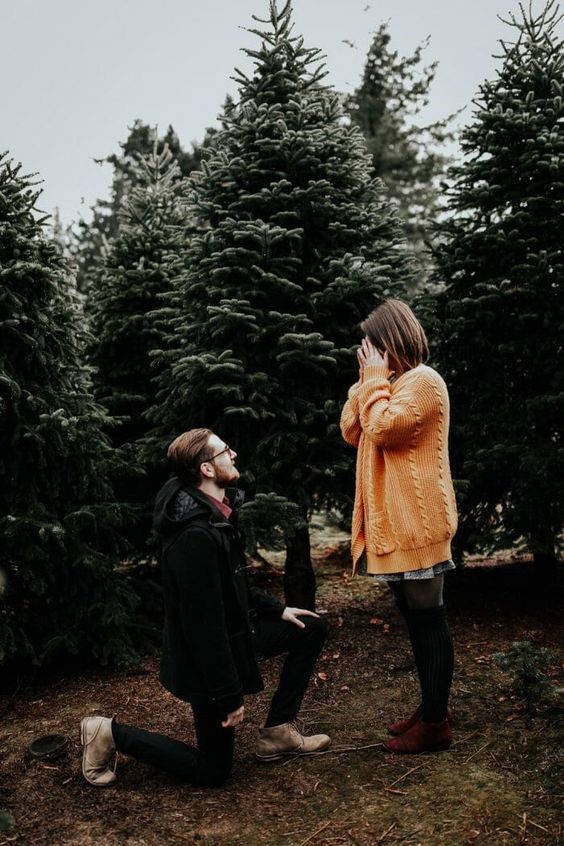 Christmas proposal