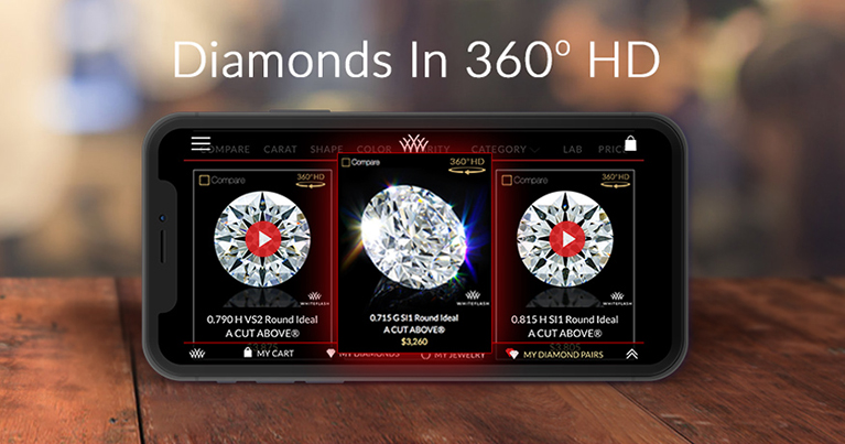 Whiteflash 360 HD Diamond Videos