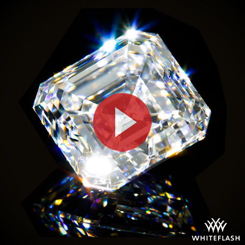 1.63 ct G VS1 Asscher Cut Lab Grown Diamond