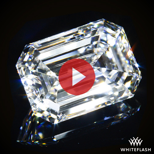 0.70 ct F VS2 Emerald Cut Loose Diamond