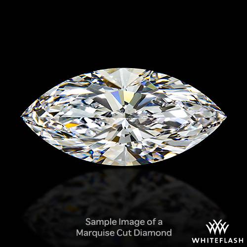 0.70 ct F SI1 Marquise  diamond