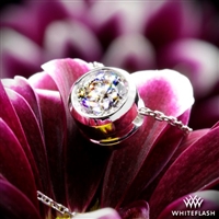 "Full Bezel" Diamond Pendant