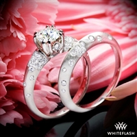 Champagne Diamond Engagement and Wedding Rings