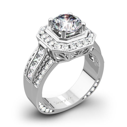 Simon G. NR109 Passion Diamond Engagement Ring