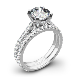 Valoria Elena Diamond Wedding Set