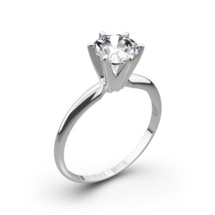 Ritani 1RZ7295 Six-Prong Knife-Edge Solitaire Engagement Ring