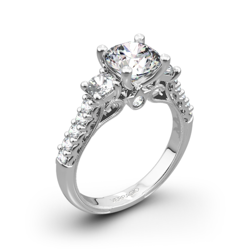 Verragio Renaissance 905R6 3-Stone Diamond Engagement Ring