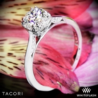 Tacori 2620RD Dantela Crown Solitaire Engagement Ring