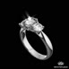 3-Stone Trellis Diamond Engagement Ring | 1025