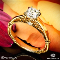 Verragio D-120 Split Claw 4 Prong Solitaire Engagement Ring