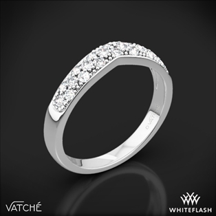 Vatche 213 Contoured Pave Diamond Wedding Ring