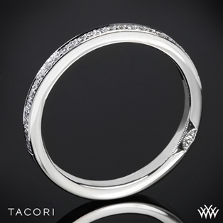 Tacori 2630BSM P Dantela Small Pave Diamond Wedding Ring