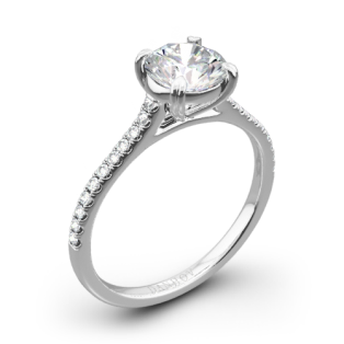 Danhov CL138 Classico Single Shank Diamond Engagement Ring