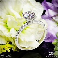 Vatche 1533 Charis Pave Diamond Engagement Ring