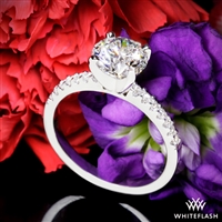 Petite Diamond Engagement Ring
