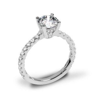 A. Jaffe ME1853Q Classics Diamond Engagement Ring