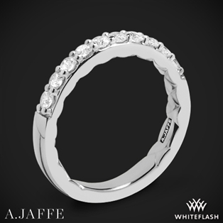 A. Jaffe MR1401Q Classics Diamond Wedding Ring