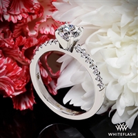 Petite Diamond Engagement Ring