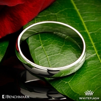 Benchmark Half Round Wedding Ring