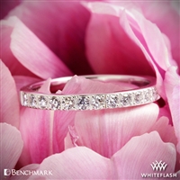 Benchmark Large Pave Diamond Wedding Ring