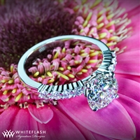 Legato Shared-Prong Diamond Engagement