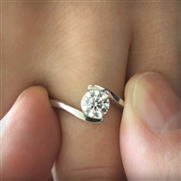Lilly Solitaire Engagement Ring