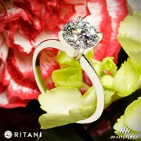 Ritani 1RZ7286 Knife-Edge Solitaire Engagement Ring