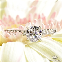 Valoria Petite Shared Prong Diamond Engagement Ring