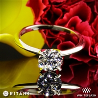 Ritani 1RZ7286 Knife-Edge Solitaire Engagement Ring