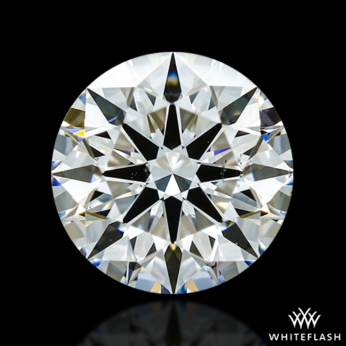 0.573 ct F VS2 Round Ideal diamond