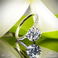 Vatche 1533 Charis Pave Diamond Engagement Ring