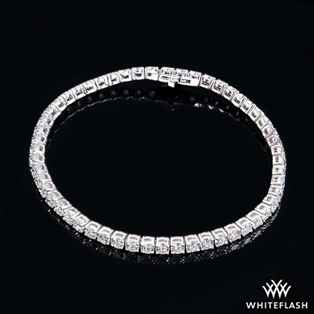 Four-Prong Timeless Diamond Tennis Bracelet