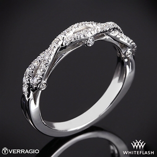 Verragio INS-7050W Braided Diamond Wedding Ring