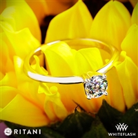 Ritani 1RZ7286 Knife-Edge Solitaire Engagement Ring
