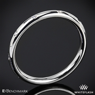 Benchmark Spaced Eternity Diamond Wedding Ring