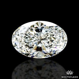 1.08 ct F VVS2 Oval Ideal lab diamond