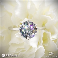 Ritani 1RZ7295 Six-Prong Knife-Edge Solitaire Engagement Ring