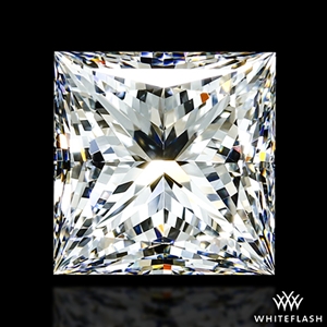 1.51 ct D VS1 Princess Ideal lab diamond