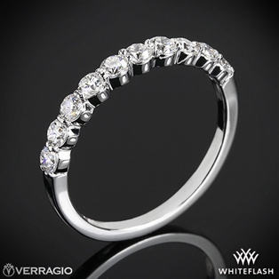 Verragio ENG-0410SW Shared-Prong Diamond Wedding Ring