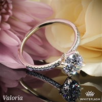 Valoria Micropave Diamond Engagement Ring
