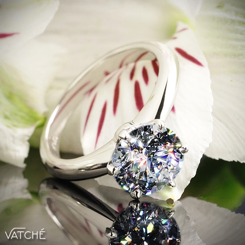 Vatche U-113 6-Prong Solitaire Engagement Ring