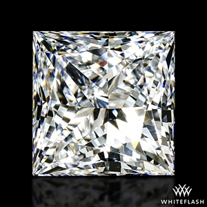 1.50 ct D VVS2 Princess Ideal lab diamond