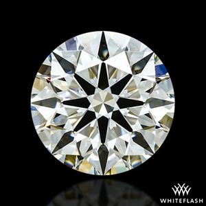 0.57 ct J VVS2 Round Ideal diamond