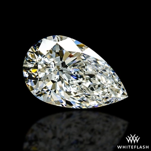 1.51 ct F VVS1 Pear Ideal lab diamond