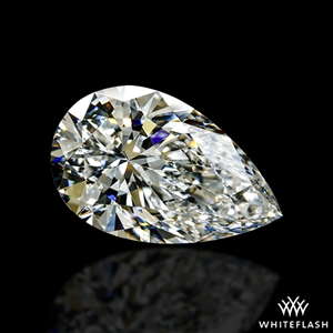 1.01 ct D VVS2 Pear Ideal lab diamond