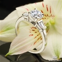 Baguette Diamond Engagement Ring