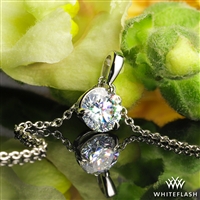 Three-Prong Timeless Diamond Pendant