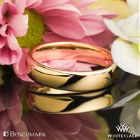 Benchmark European Comfort Fit Wedding Ring